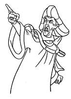 coloriage frodon menacant